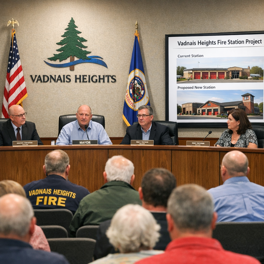 Vadnais Heights Advances South Fire Station Project